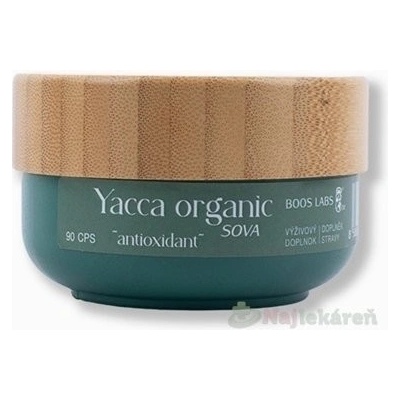 Boos Labs Yacca Organic Antioxidant 90 kapsúl