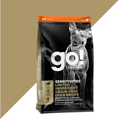 Go! solutions Go! sensitivities Суха хипоалергенна храна за кучета с патица