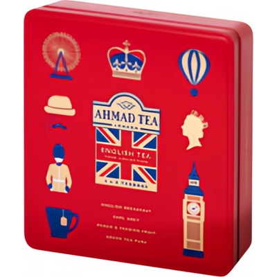 Ahmad Tea English tea four collection v plechové dóze 32 sáčků