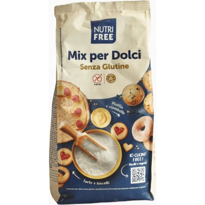 Nutrifree Dolci Italská bezlepková mouka na koláče Mix per 1 kg