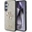 GUESS Гръб Guess за Samsung Galaxy S25, PU, Fixed Glitter 4G Metal Logo Case, Златист (3666339449445)