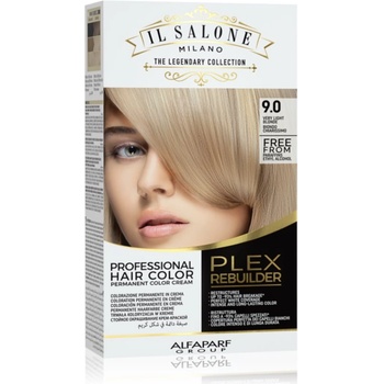 Image 1 of ALFAPARF Milano Il Salone Milano Plex Rebuilder перманентната боя за коса цвят 9.0 - Very Light Blonde
