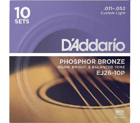D'addario EJ26 10P