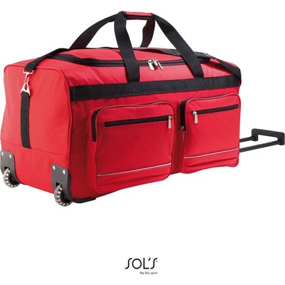 SOL's Collection Taška Voyager na kolečkách Červená 75,2l