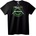 NOONEBRAND Тениска Metallica Зелено Лого - XS, White