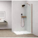 POLYSAN Esca - Душ стена Walk-In 30x210 см, Antidrop, прозрачно стъкло/матова мед ES1030-09 (ES1030-09)