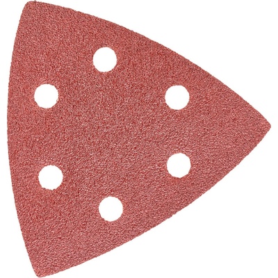 Deltový brúsny papier s dierami 6ks, 93x93x93 G80, Milwaukee