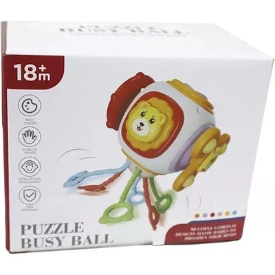 Man Yuk Toys Сензорен детски куб за забавление - 6-странен (fxb-12)