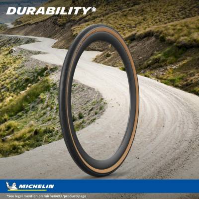 MICHELIN POWER ADVENTURE CLASSIC V2 700X48C COMPETITION LINE KEVLAR GUM-X TS TLR (322477) Uni