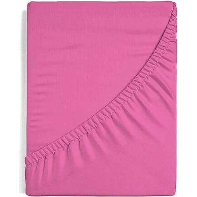 Matějovský Prestieradlo tmavo ružové Froté 140x200