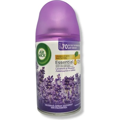 Air Wick freshmatic ароматизатор пълнител 250мл, Лавандула и лайка