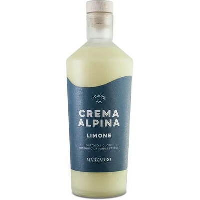 Marzadro Crema Alpina Citrón 17% 0,7 l (čistá fľaša)