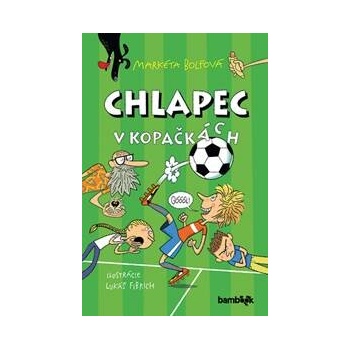 Chlapec v kopačkách