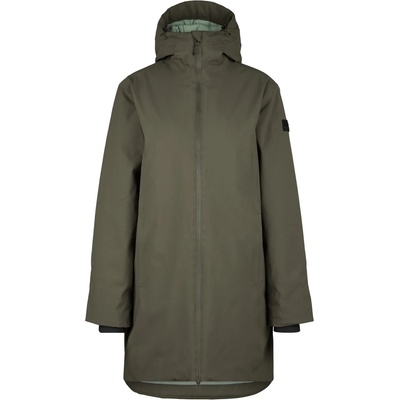 Stoic Дамско палто Stoic Women's MountainWool MMXX. Uppsala Coat - Dark Olive (102-5016-0312)