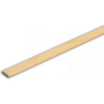 Krycí lišta č.312 - 20 mm x 4 mm x 2,40 m, nastavovaná BO/SM, K2004