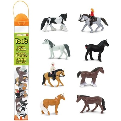 Safari Ltd Safari® Toob Кон и ездачи 8 фигури