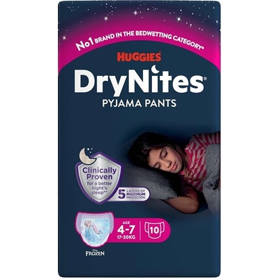 Drynites Natahovací Pro Dívky 4-7 Let 17-30 kg 10 ks