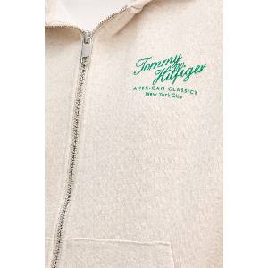 Tommy Hilfiger Суичър с цип дамски от памук (WW0WW47845) - answear - 166,23 лв