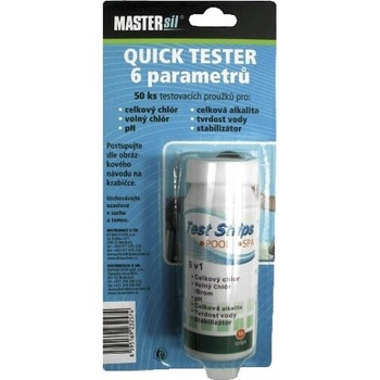 MASTERsil Quick prúžkový tester 6v1
