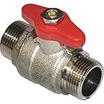 BRV Brv 566f 1" mМ pn30 Сферичен кран с Т-дръжка (пеперуда) (566f-25)
