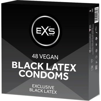 EXS Condoms Black Latex - Презервативи (48 броя)