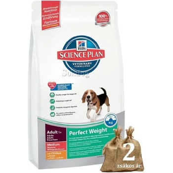 Hill's SP Adult Perfect Weight Medium 2x10 kg