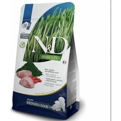 N&D Spirulina Puppy M/L Lamb & Wolfberry 7 kg