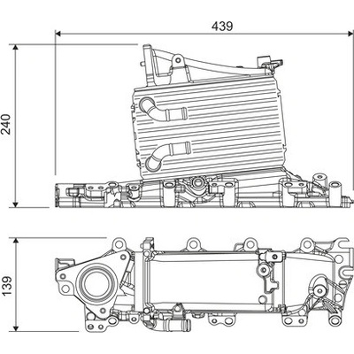 Chladič turba VALEO 818683