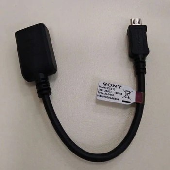 Sony OTG кабел Sony EC310 USB към Micro USB черен