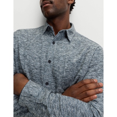 Marks & Spencer Чисто памучна фланелена риза Marks & Spencer синя Marks & Spencer | Sin | МЪЖЕ | S