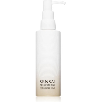 SENSAI Absolute Silk Cleansing Milk почистващо и отстраняващо грим мляко за лице 150ml