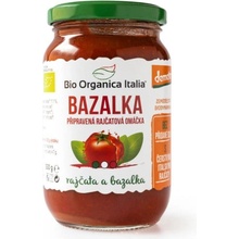 Bio Organica Italia Omáčka rajčatová s bazalkou 350 g