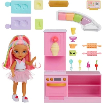MGA Entertainment Rainbow High Littles Dessert Shop с комплект за игра Kandy