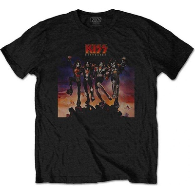 Kiss tričko Destroyer čierne