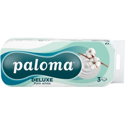 Paloma Pure White 3-vrstvový 10 ks