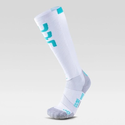 UYN Lyžiarske ponožky Lady Ski White/Water Green