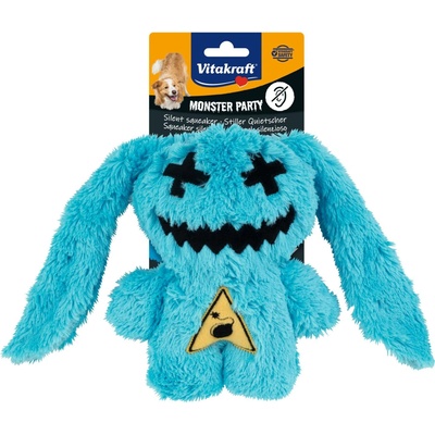 Vitakraft Hračka Monster modrý ušák 18 x 20 cm