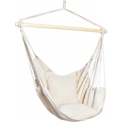 Hammock Kreslo závesné krémové 100x110cm SW21