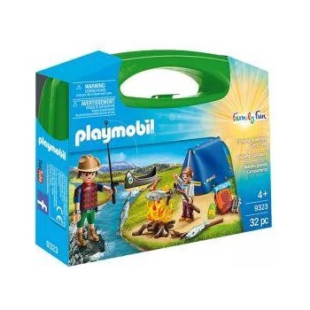 PLAYMOBIL Комплект Плеймобил 9323 - Приключенски къмпинг в преносимо куфарче, Playmobil, 299323 126d27