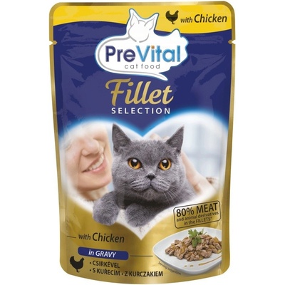 PreVital Naturel cat kuře 85 g