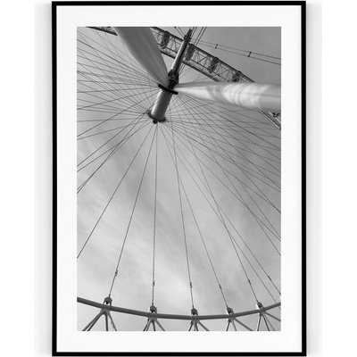 Plakát / Obraz London Eye 30 x 40 cm Tiskové plátno