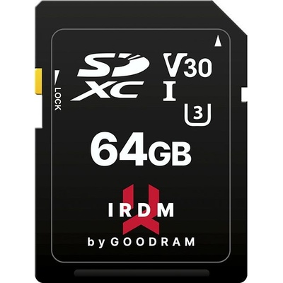 Goodram SDXC UHS-I U3 64 GB IR-S3A0-0640R12