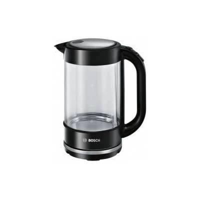 Bosch Kettle TWK70B03 Electric, 2400 W, 1.7 L, Glass/Stainless steel, Transparent, 360° rotational base