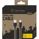 Tactical KP31188 Smooth Thread USB-A/USB-C, 1m, černý