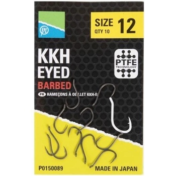 Preston KKH Hooks Barbed vel.10 10ks