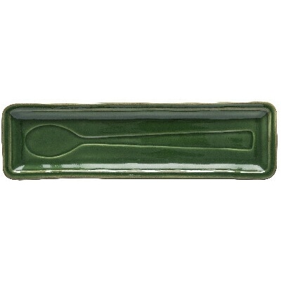 Costa Nova Odkladač na lžičku|miska 27x8cm FONTANA, zelená Casafina by