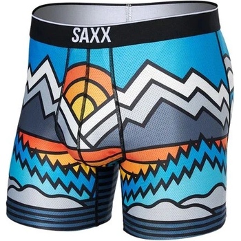 Saxx VOLT BREATHABLE MESH BB great outdrawers-blue Veľkosť: L