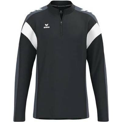 ERIMA CELEBRATE 125 mikina 1/2 zip černá tmavě šedá