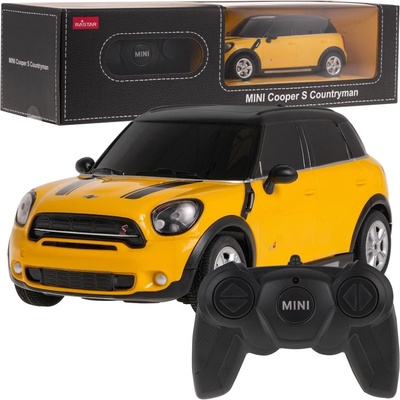 Rastar Rc auto MINI Cooper S Countryman RTR žltá 1:24