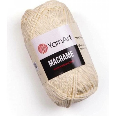 YarnArt Macrame příze macrame yarnart: Macrame 137 smetanová